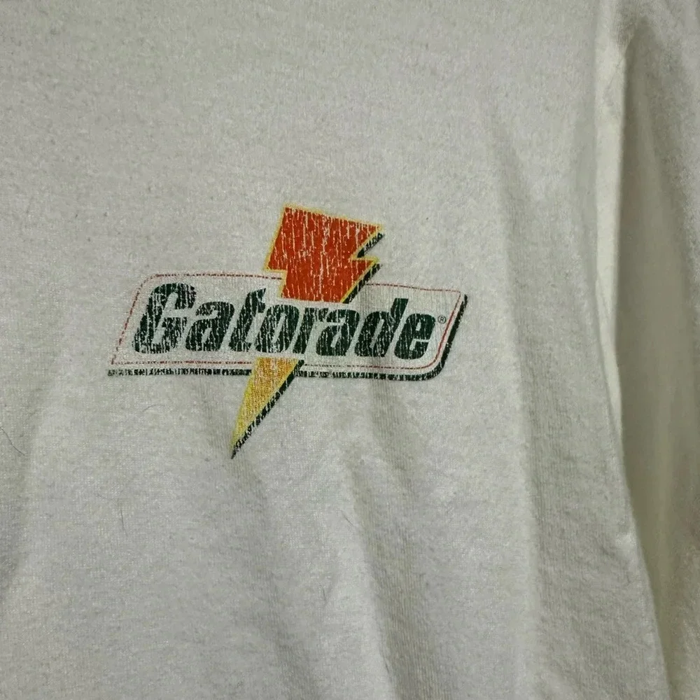 VTG Nike Air Jordan Jumpman MJ × Gatorade T-Shirt Long Sleeve Be Like Mike Sz M